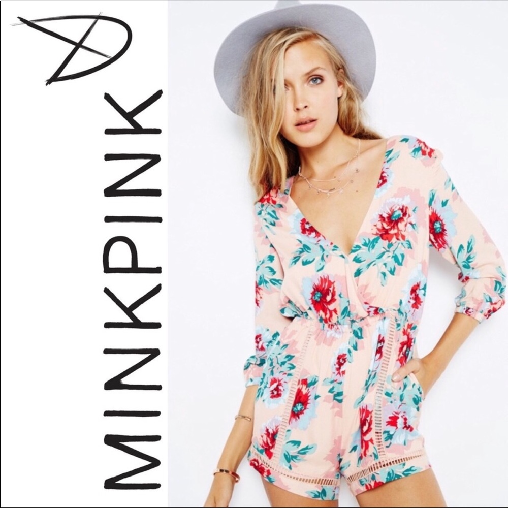 MinkPink Parade About Playsuit Romper - Small